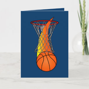 Grattis på en underbar basketsäsong kort