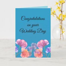 Grattis på er bröllopsdag kort