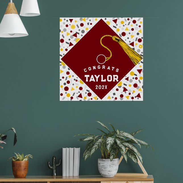 Grattis på examen poster (Vardagsrum 1)