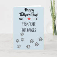 Grattis på fars dag från Hund Katt Husdjur Pälsbeb
