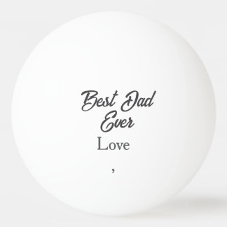 Grattis på fars dag grå namn kärlek bästa Pappa nå Pingisboll