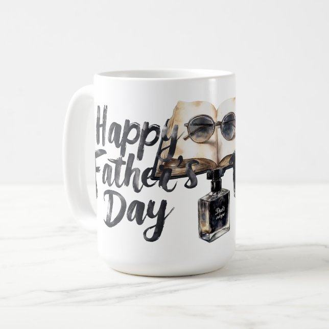 Grattis på fars dag kaffemugg (Framsida vänster)