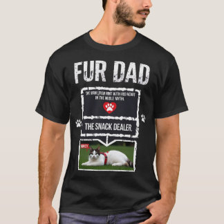 Grattis på fars dag, kattpappa, jag älskar min pap t shirt