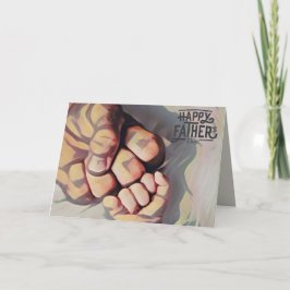 Grattis på fars dag-kort kort