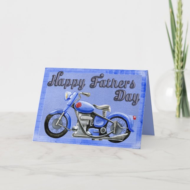 Grattis på fars dag-kort kort (Framsida)