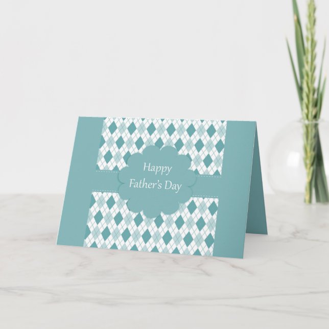 Grattis på fars dag-kort kort (Framsida)