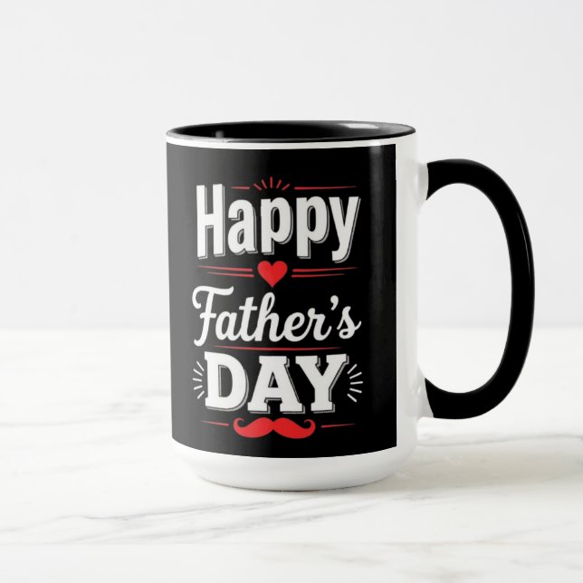 Grattis på fars dag mugg (Höger)