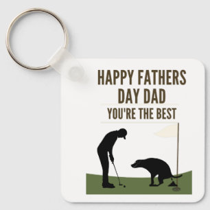Grattis på fars dag Pappa Du är den bästa Nyckelring