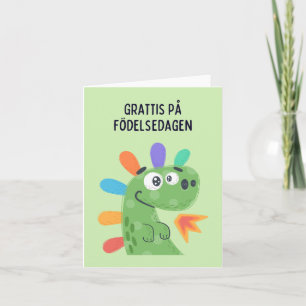 Grattis på födelse dag, Sveriges födelsedag Kort