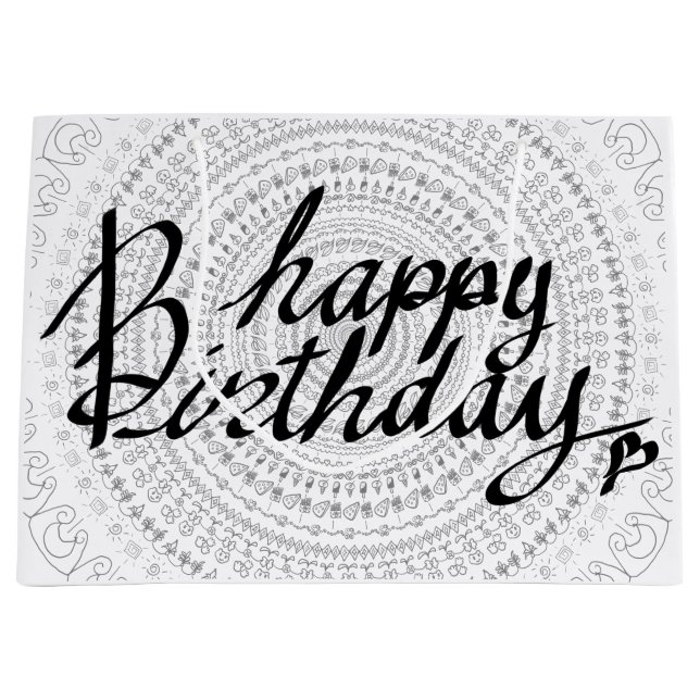 Grattis på födelsedagen. (Framsidan)