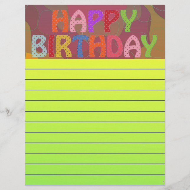 Grattis på födelsedagen (Framsida)