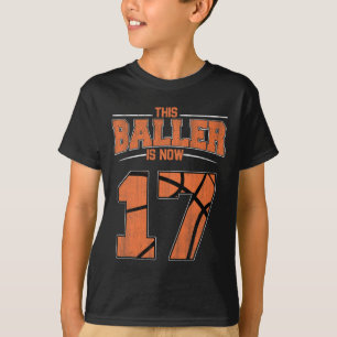 Grattis på födelsedagen 17 år gammal Bysketbyll Bo T Shirt