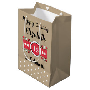 Grattis på födelsedagen 18 och ofantligt brunt röt
