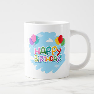 Grattis på födelsedagen!-23769 jumbo mugg