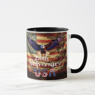 Grattis på födelsedagen 250 år starka Amerika Mugg