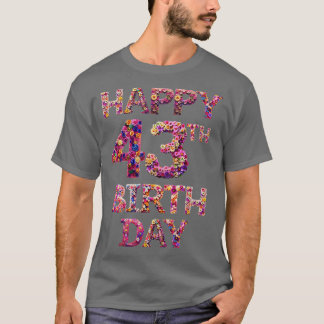Grattis på födelsedagen 43:e t shirt