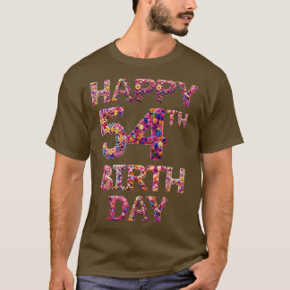 Grattis på födelsedagen 54 t shirt