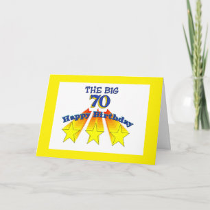Grattis på födelsedagen 70 Christian Card Kort