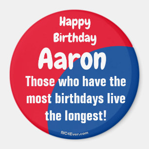 Grattis på födelsedagen Aaron Magnet