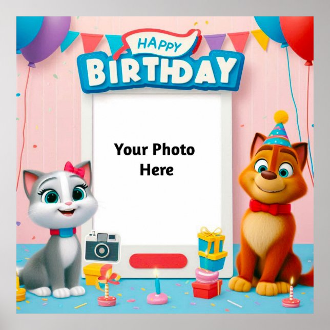 Grattis på födelsedagen Affisch  (Framsidan)