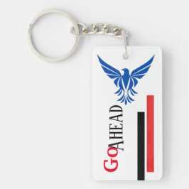 Grattis på födelsedagen akrylisk nyckelkedja