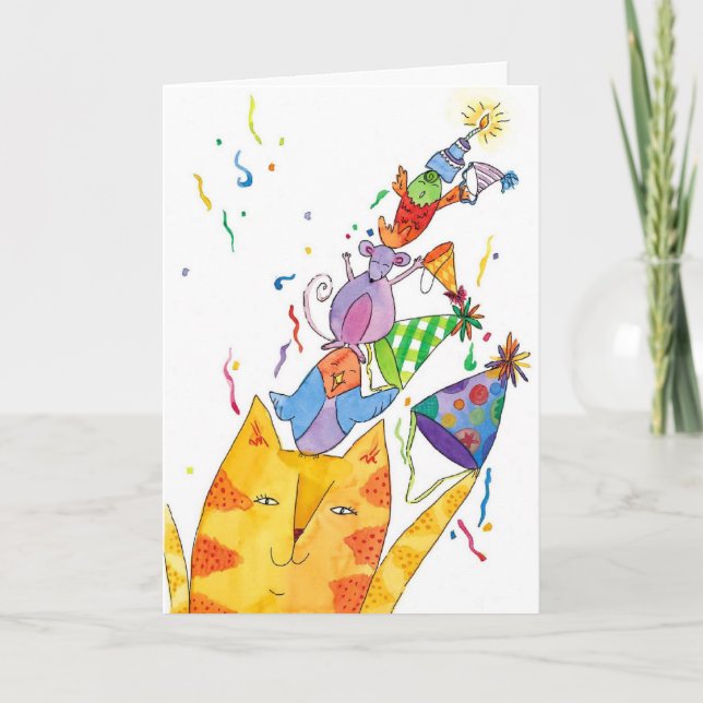 grattis på födelsedagen alla kort (Framsida)