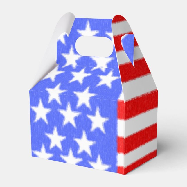 Grattis på födelsedagen Amerika,Independence day Presentaskar (Baksidan Sidan)