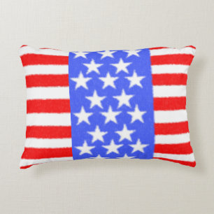 Grattis på födelsedagen Amerika,Independence day Prydnadskudde