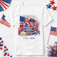 Grattis på födelsedagen Amerika Patriotisk Unisex