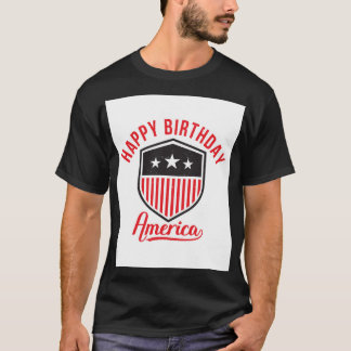 Grattis på födelsedagen, Amerika T Shirt