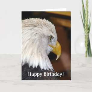 Grattis på födelsedagen! Amerikanska Örn Kort