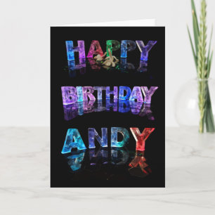 Grattis på födelsedagen Andy Card Kort