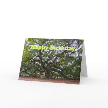 Grattis på födelsedagen Angel Oak South Carolina