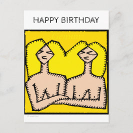 Grattis på födelsedagen Anpassningsbar Zodiac Sign Vykort