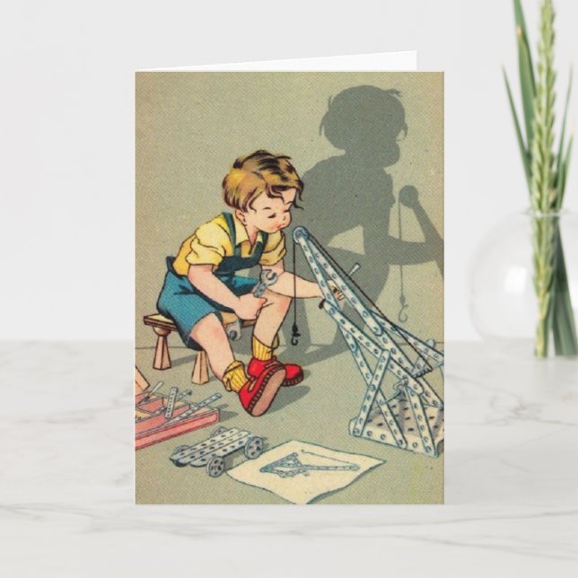 Grattis på födelsedagen anteckningskort (Framsida)