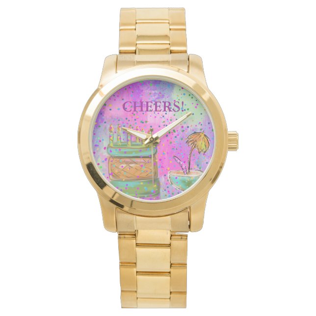 GRATTIS PÅ FÖDELSEDAGEN ARMBANDSUR (Framsida)