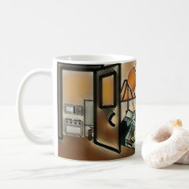 Grattis på födelsedagen Art Kaffemugg