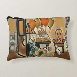 Grattis på födelsedagen Art Prydnadskudde