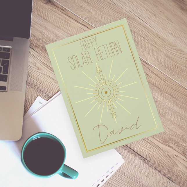 Grattis på födelsedagen Astrology Kort (Skapare uppladdad)