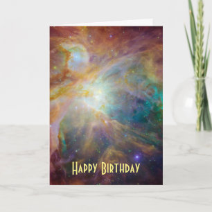 Grattis på födelsedagen - Astronomisk bild av Orio Kort