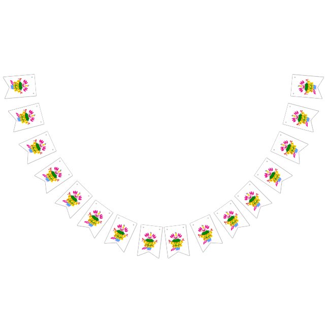 grattis på födelsedagen Axolotl Vimplar (Alla)