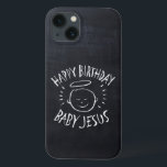 Grattis på födelsedagen Baby Jesus - Chalkboard ip<br><div class="desc">Det är trevligt att påminnas om varför vi firar "CHRIST"mas. All sjunga... ...  "Alltid i en manger på ställe för en säng,  den lille Herren Jesus la ner sitt söta huvud. Hitta den här charmerande designen på andra produkter - kolla bara in vår butik.</div>