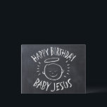grattis på födelsedagen Baby Jesus - Religiösans j Helg Vykort<br><div class="desc">Det är trevligt att påminnas om varför vi firar "CHRIST"mas.</div>
