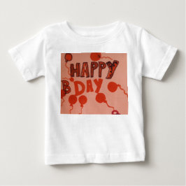 GRATTIS PÅ FÖDELSEDAGEN baby småbarn T Shirt