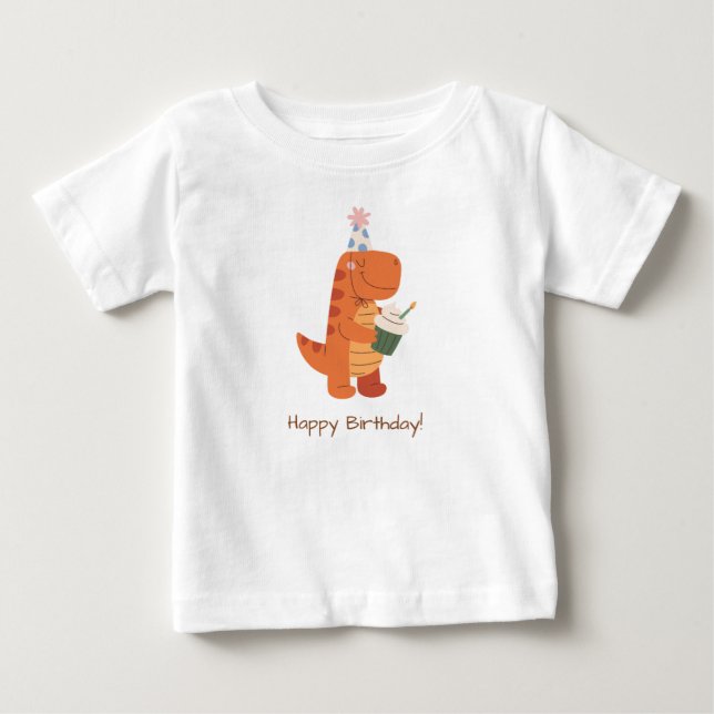 Grattis på födelsedagen baby T-Shirt (Framsida)
