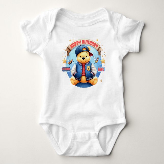 Grattis på födelsedagen Baby T Shirt (Framsida)