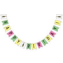 Grattis på födelsedagen banderoll