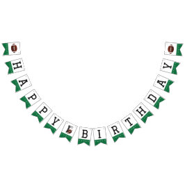 Grattis på födelsedagen-banderollen för fotboll vimplar