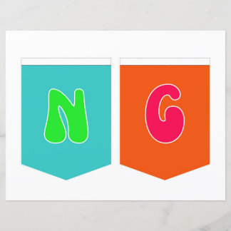 Grattis på födelsedagen banner NG