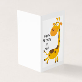 Grattis på födelsedagen - Barnkort Kort